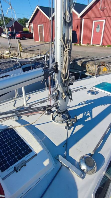 Sweden Yacht bei Mosel Yachting - Detailansicht Hochleistungsmast