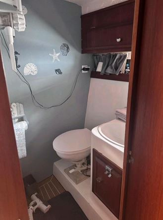 Fairline Corniche 31-Fly - Innenansicht Toilette