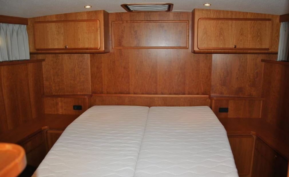 Motoryacht von Linssen, Grand Sturdy 410 AC - Blick in die Achterkabine