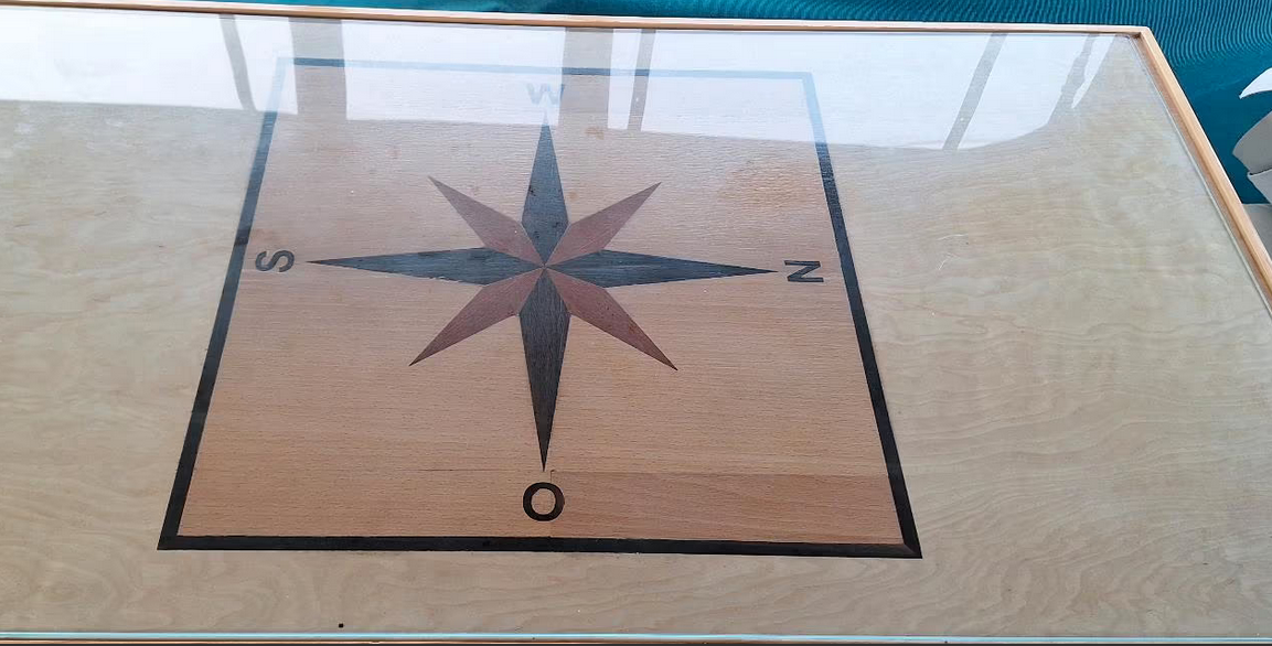 Gruno Motoryacht bei Mosel Yachting - Blick auf ein Detail