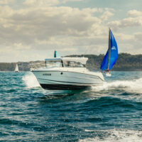Parker Boats bietet Kabineboote in verschiedenen Größen an. Hier zu sehen: das Modell Parker 800 Weekend